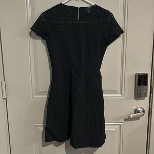 Black J Crew dress